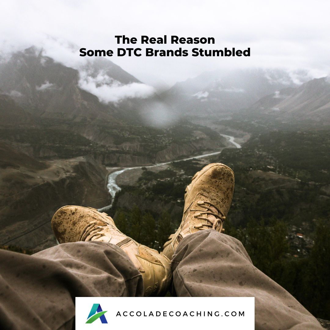 A lot of people like to say the Direct-to-Consumer model “failed.”
But that’s not true.

What actually fell apart was the assumption that great storytelling and big ad budgets could stand in for a solid business model.

Many brands confused being seen with being strong. And when growth wasn’t backed by structure, it eventually collapsed under its own weight.

If you’re scaling a venture today, the question isn’t “How do we get more eyeballs?”
It’s: “Is our model built to endure once the noise stops?”
Curious how to design a business that lasts, not just one that launches? Let’s talk!

#Innovation #Strategy